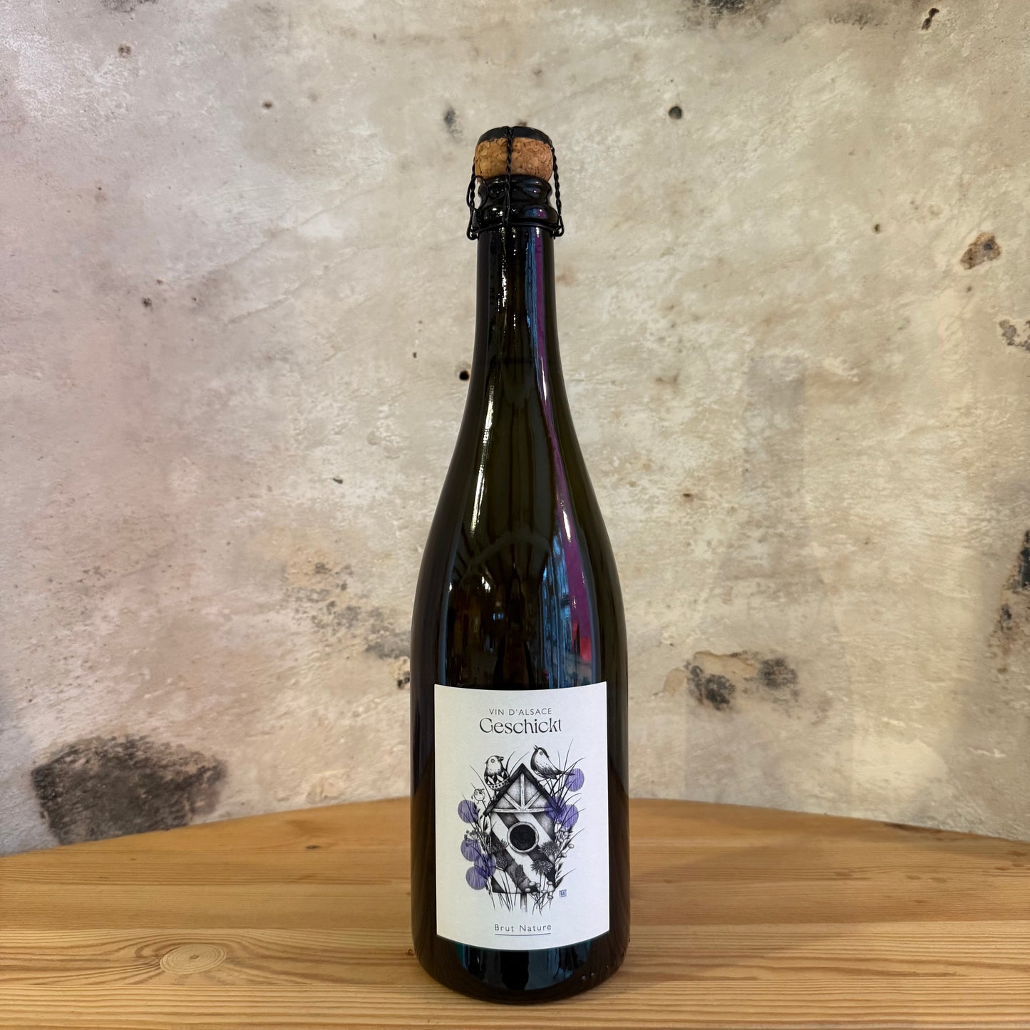Cremant d’Alsace Brut Nature, Domaine Geschikt
