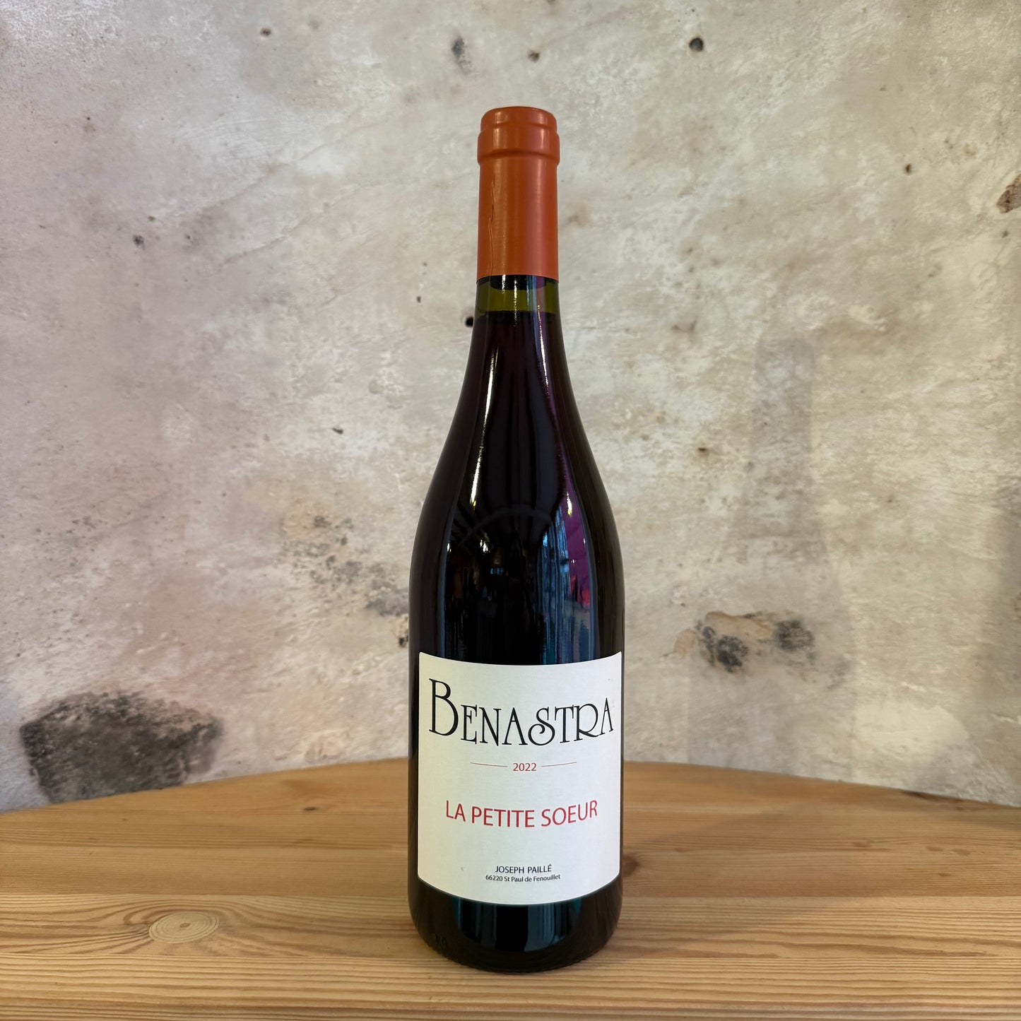 La Petit Soeur 2022, Domaine Benastra