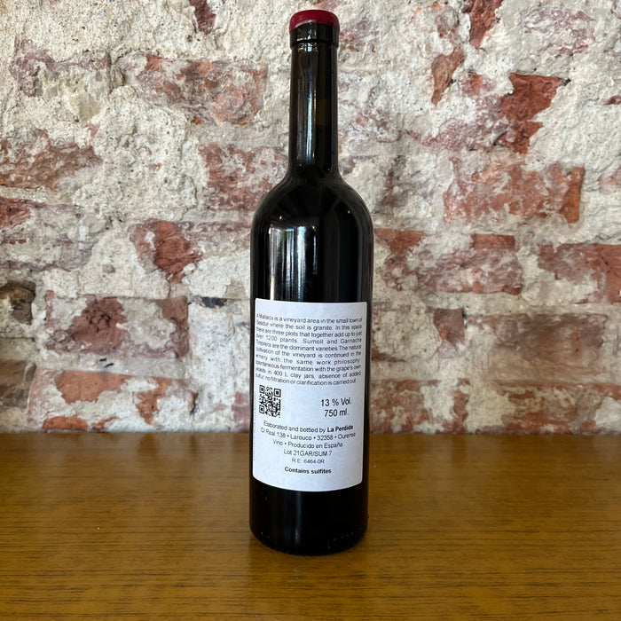 La Perdida - "A Mallada" Garnacha Tintorera & Sumoll 2021